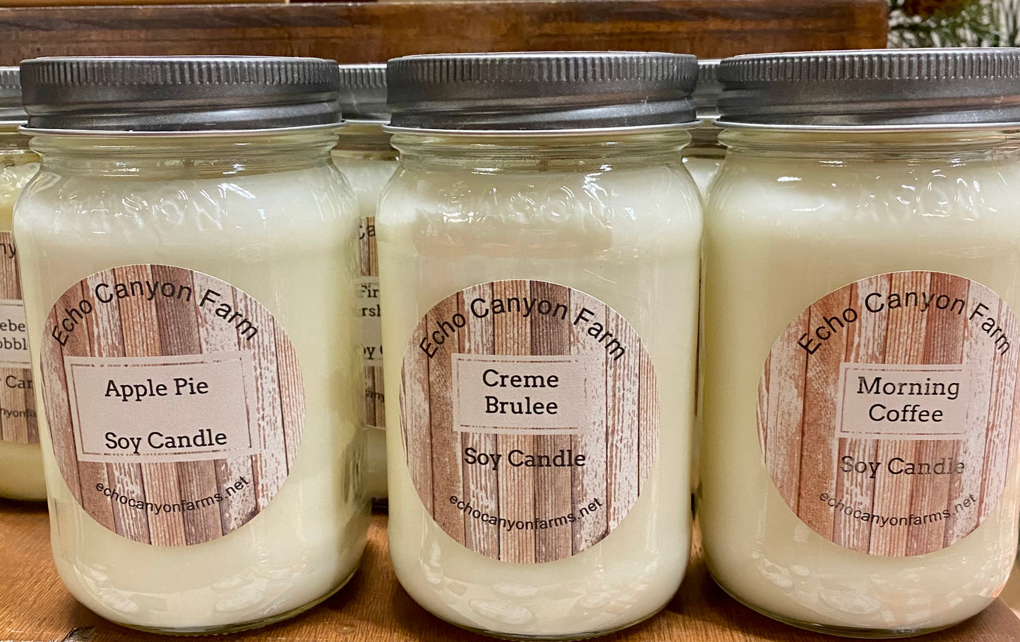 Country Collection Mason Jar Soy Candle